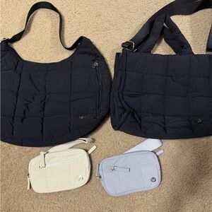 Westbronco Stylish Black Quilted Women's Bags